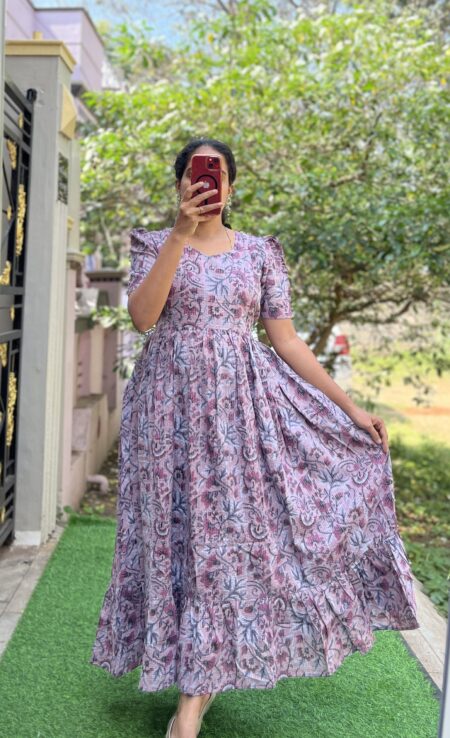 Cotton Maternity/Feeding kurti - Kantha Poorvi