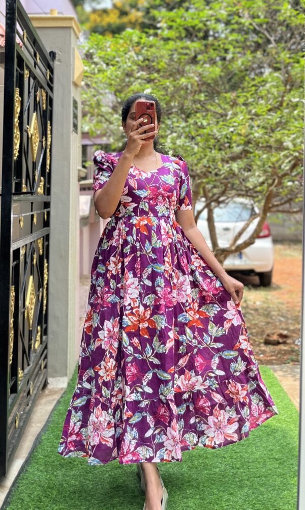 Cotton Maternity/Feeding kurti - SS -  Priyanka - Image 3