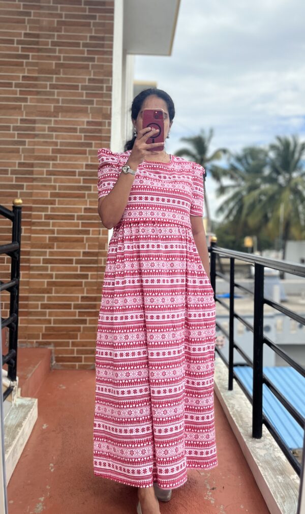 Maternity/Feeding Lounge wear - Zipless MaternityWear- LWRedStripes
