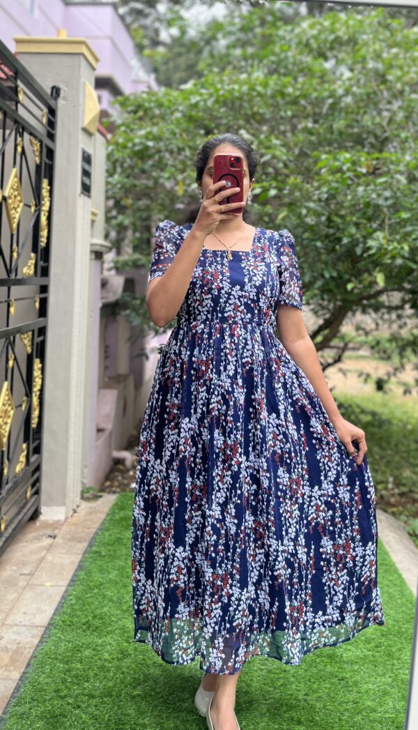 Georgette Maternity/Feeding kurti -  TRN