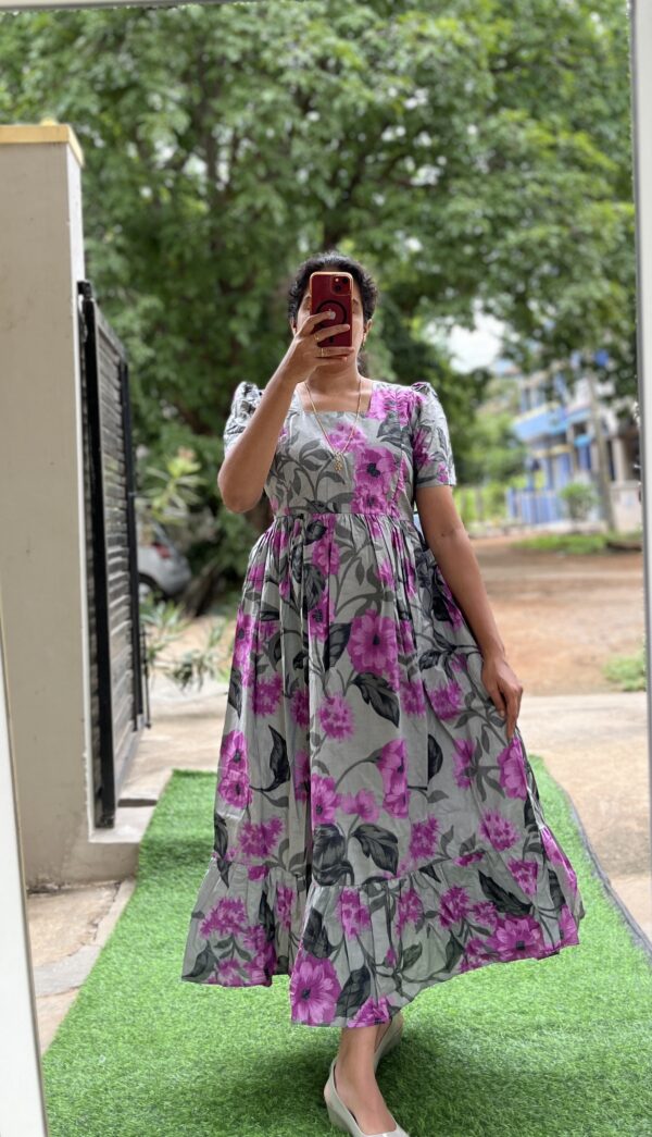 Cotton Maternity/Feeding kurti - SS - Maya
