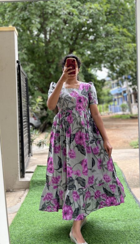 Cotton Maternity/Feeding kurti - SS - Maya