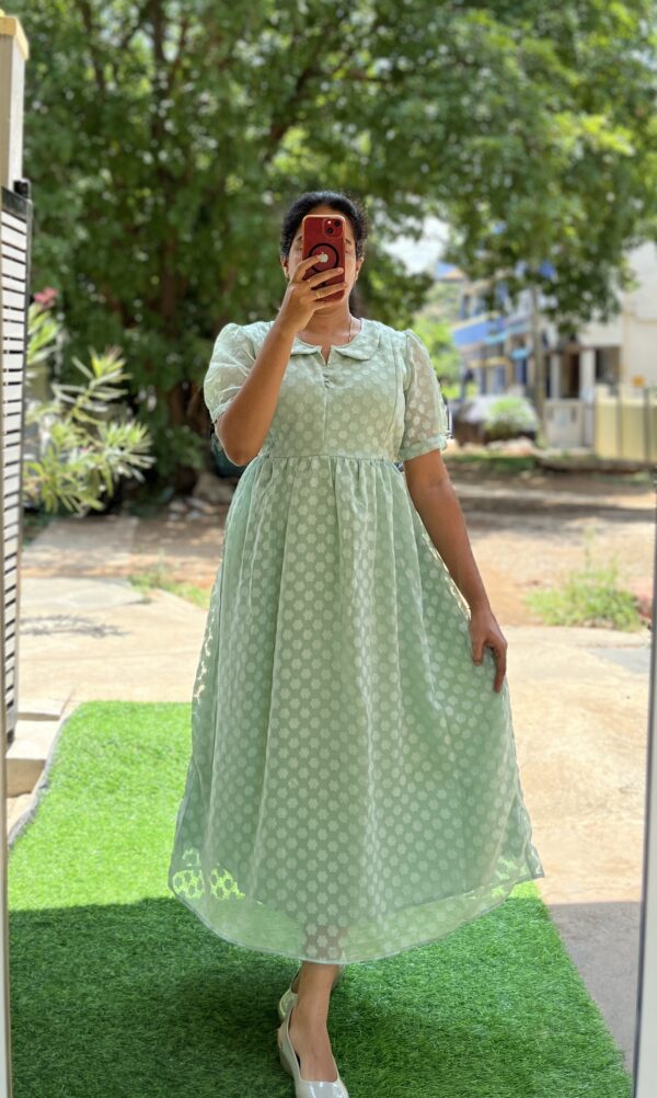 Georgette Maternity/Feeding kurti - PeterPan - Big Butta