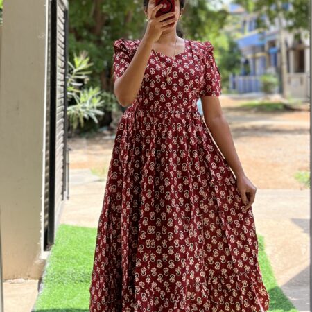 Cotton Maternity/ Feeding Maxi - PureCotton - Grass