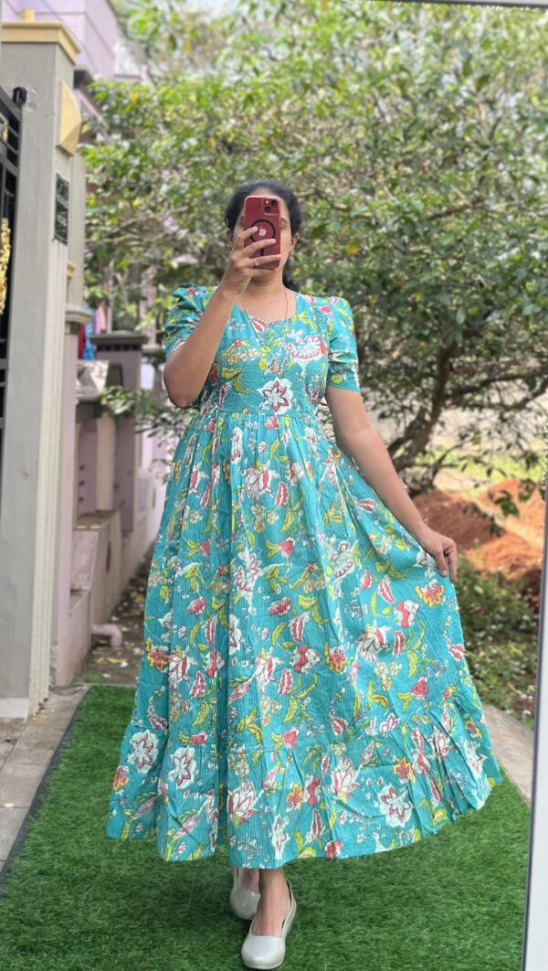 Cotton Maternity/Feeding kurti - Kantha Radha - Image 3