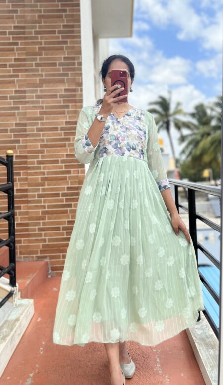 Georgette Normal Maxi - Self Butta Light Pista