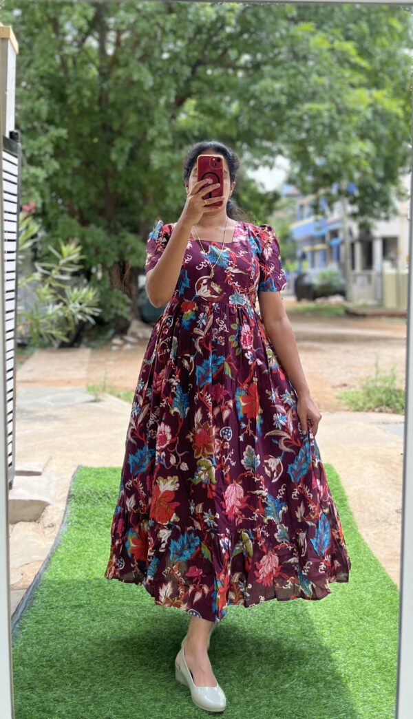 Cotton Maternity/Feeding kurti - SS - Nisha - Image 3
