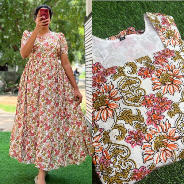 Cotton Maternity/Feeding kurti - SS - Kantha Dove
