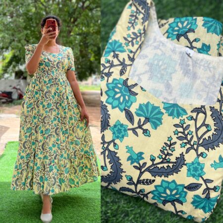 Cotton Maternity/Feeding kurti - SS - Heaven