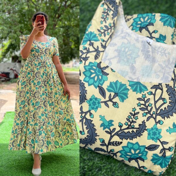 Cotton Maternity/Feeding kurti - SS - Heaven