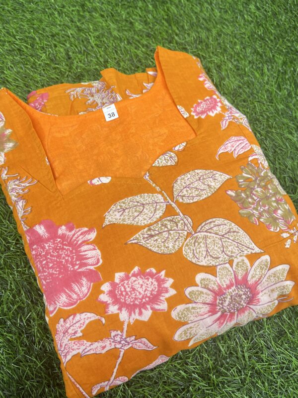 Cotton Maternity/Feeding kurti - SS - Anu - Image 2