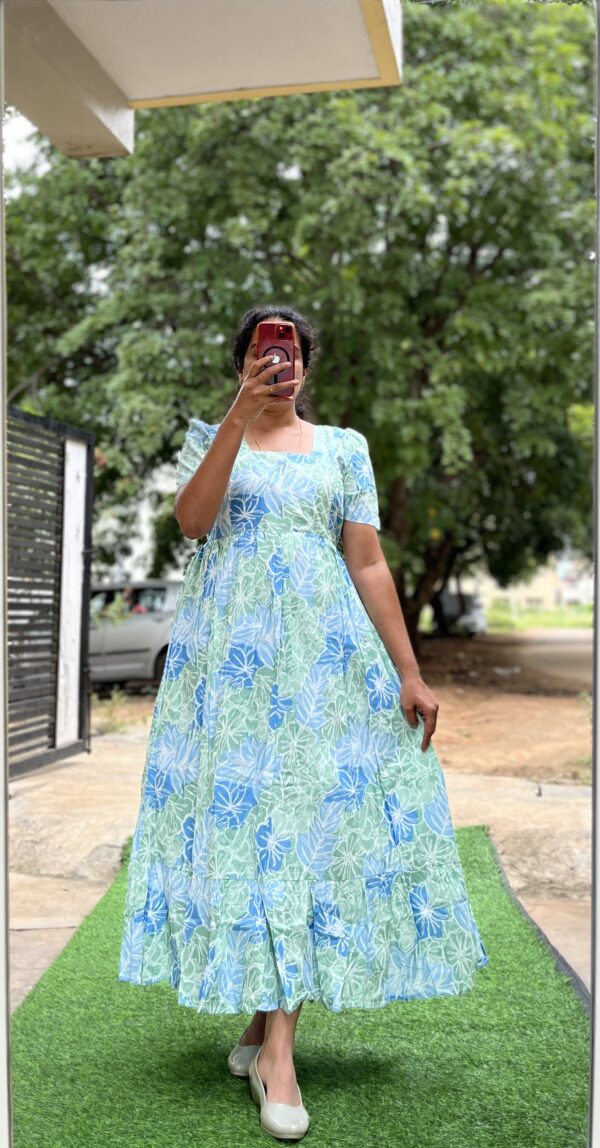 Cotton Maternity/Feeding kurti - SS - Lotus